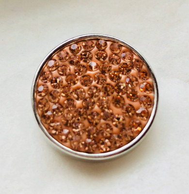 Peach Sugar Ginger Snap Compatible Charm 18mm