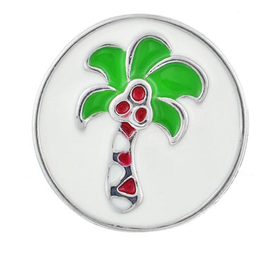 Palm Tree Snap Charm 18mm