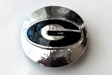 G Silver Ginger Snap Compatible Charm 18mm G Silver Ginger Snap Compatible Charm 18mm