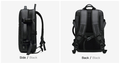 Backpacks Men‘s USB Charging Waterproof Travel Bag