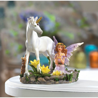 Beautiful Fairy and Unicorn Accent