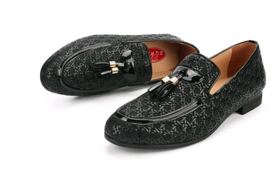 Braided Leather Italian Style Luxury Loafers