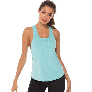 Sleeveless Tank Top - Sky Blue