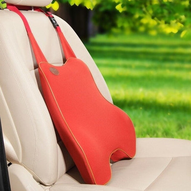 Car Pillow Car Back Waist Lumbar Pillow Cushion