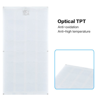 Solar panel Monocrystalline Solar Cell Flexible 12V - 24V Volt 100-1000 Watt Solar Kit