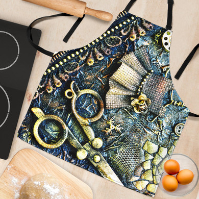 Steampunk Scissors Apron