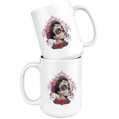 Sugar Skull Calavera Coffee Mug