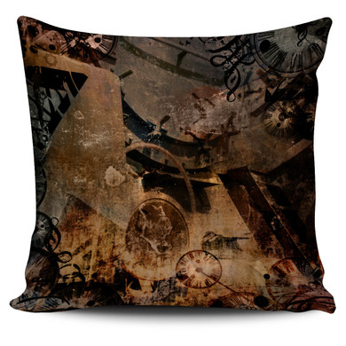 Steampunk Art Pillow Cover