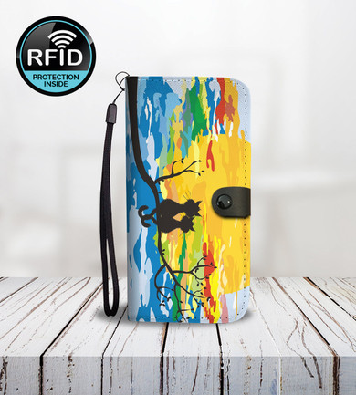 Sunset Cats Phone Wallet
