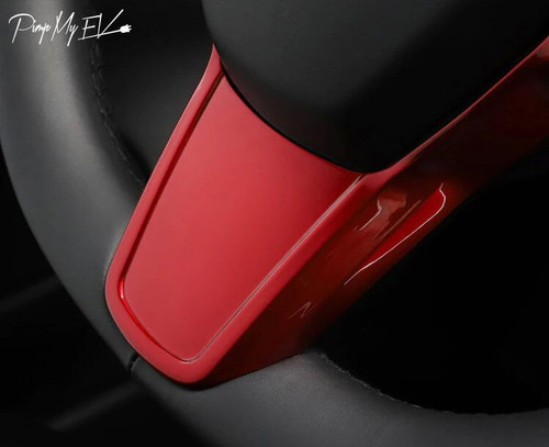 ABS Steering Wheel Fascia for Tesla Model 3 (2 colors)