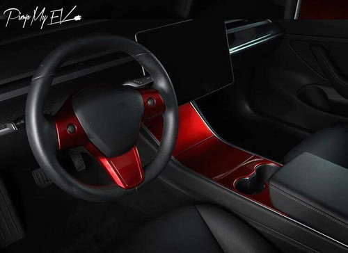 ABS Steering Wheel Fascia for Tesla Model Y (2 colors)