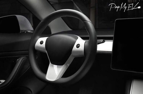 ABS Steering Wheel Fascia for Tesla Model Y (2 colors)