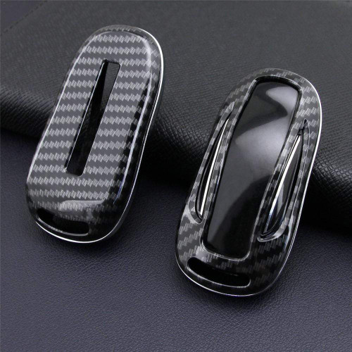 Carbon Fiber Style Key Case/Cover for Model X