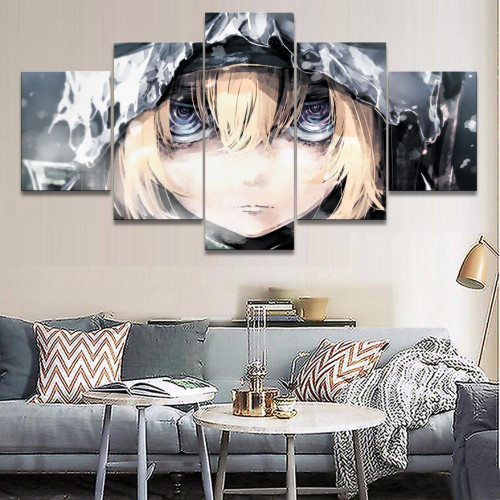 5 Piece Tanya von Degurechaff Wall Art