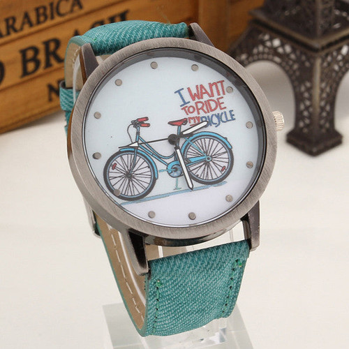 I Want To Ride My Bicycle WristWatch