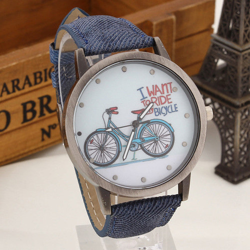 I Want To Ride My Bicycle WristWatch