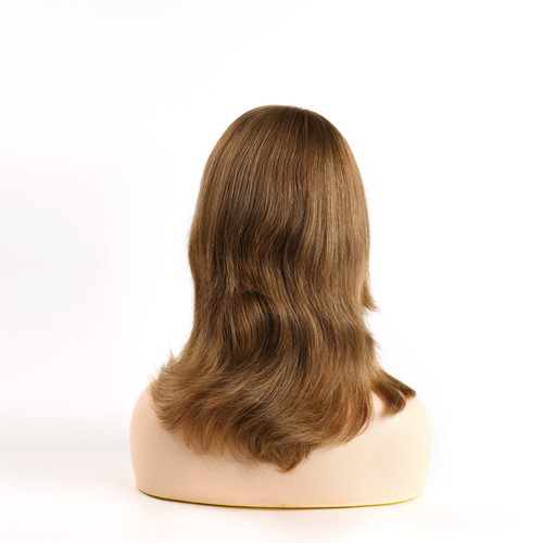 Beautiful Rooted Blonde Human Hair Kosher Wigs Sheitel On Sale Shopping Online