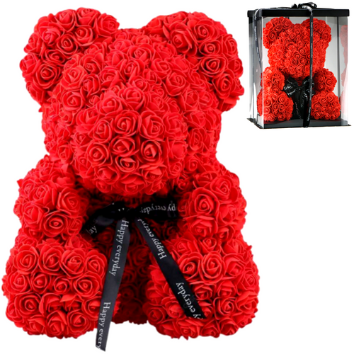 Valentines Day 10 Inch Rose Bear Best Gift For Her Valentine 2021