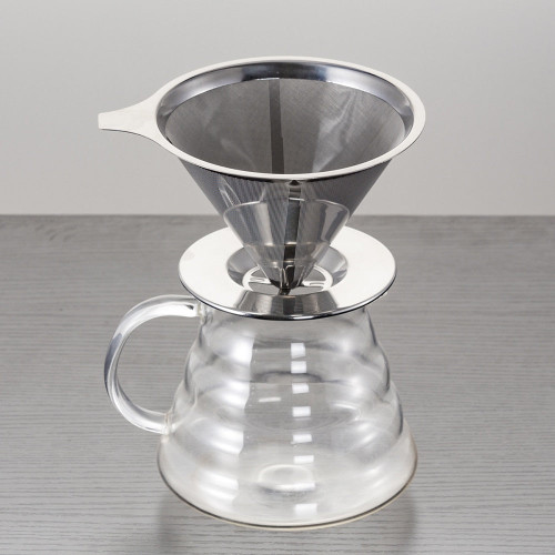 Reusable Coffee Dripper™: Stainless Steel Coffee Drip Filter V60