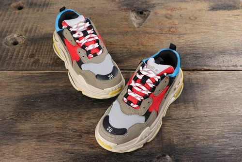 TRIPLE S CLEAR SOLE SNEAKER