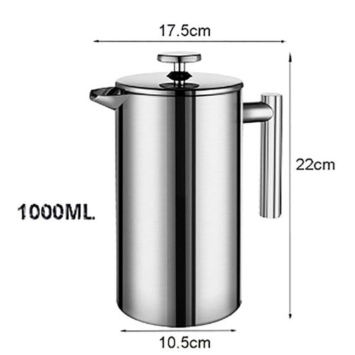 Stainless Steel French Press Coffee Maker Coffee Percolator