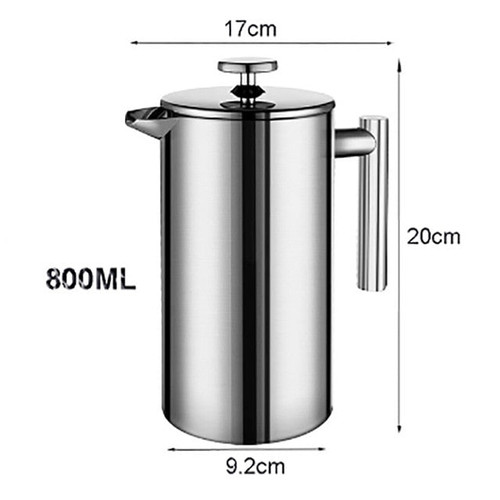 Stainless Steel French Press Coffee Maker Coffee Percolator