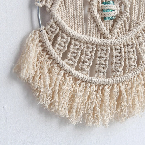 Tassel Ring Macrame Wall Art