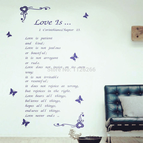 Christian Wall Art Huge Stickers