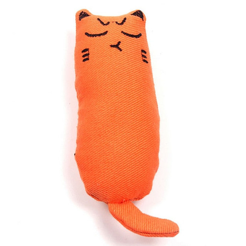 Cat Grinding Catnip Toys Funny Interactive Plush Cat Toy
