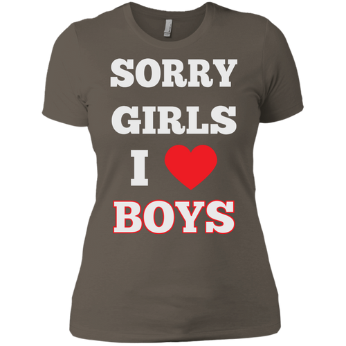 "Sorry Girls, I Love Boys" Gay T Shirt