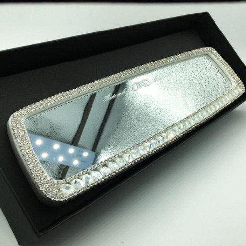 Blingaholic Car Rearview Mirror