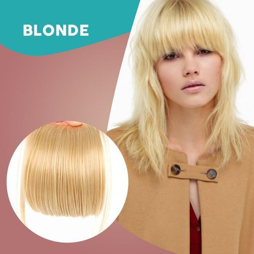 3D Clip-In Bangs Hair Extensions