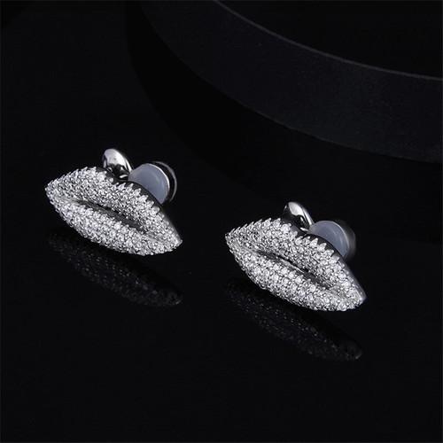 Creative Lip Earrings Star Ear Stud Earrings