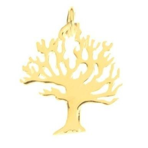 14 Karat Gold Tree Of Life Pendant