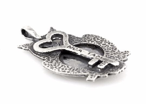 Medallion necklace with the Taurus medallion of The Zodiac ahuva horoscope jewelry line of zodiac necklace