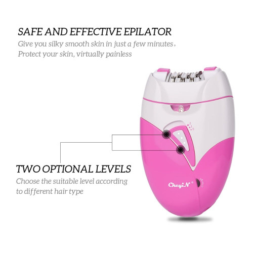 USB Rechargeable Women Body Hair Removal Electric Shaving Machine