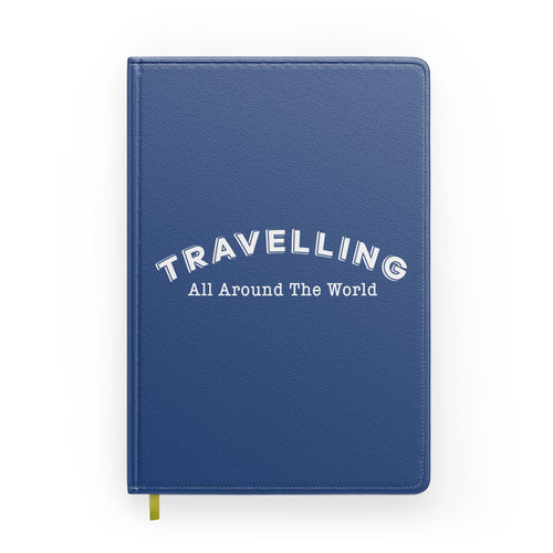 Travelling All Around The World Designed Notebooks