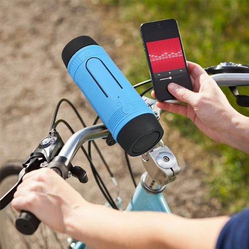 Bicycle Waterproof Bluetooth Speaker with LED Light