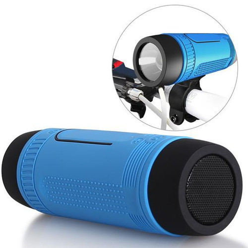 Bicycle Waterproof Bluetooth Speaker with LED Light