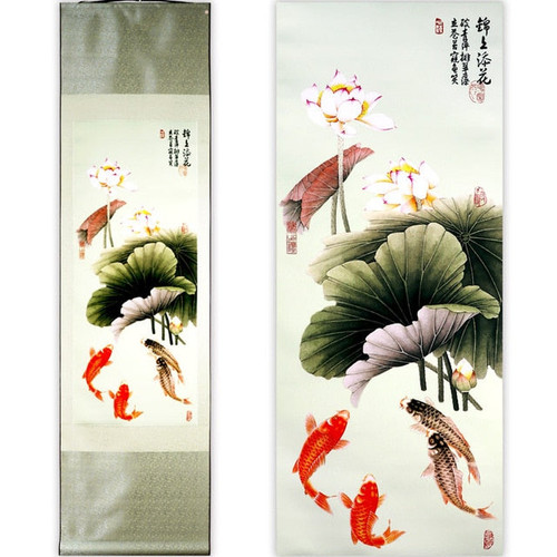 Panda Bamboo Flower Landscape Blessing Oil Painting Flowers Canvas Painting For Living Room Wall Art Home Decor Landscape Print