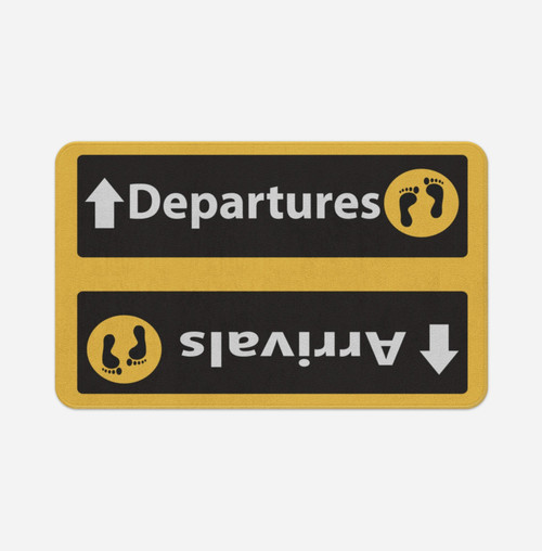 Departures & Arrivals 5 Designed Bath Mats