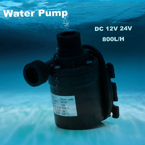 Excellway® 800L/H 5M DC 12V/24V Solar Heating Water Circulation Water Pump Submersibles Water Pumps