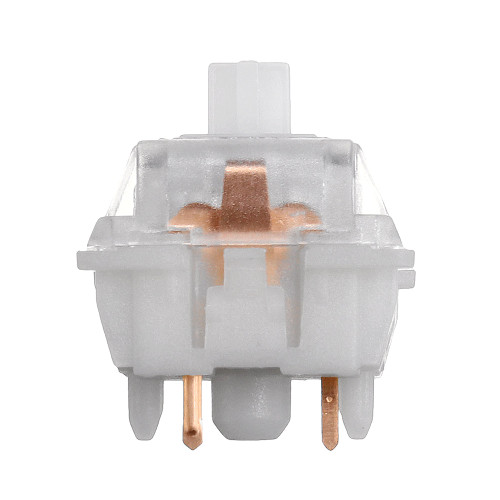 70PCS Pack 5 Pin Gateron Silent White Switch Mechanical Switch for Mechanical Gaming Keyboard