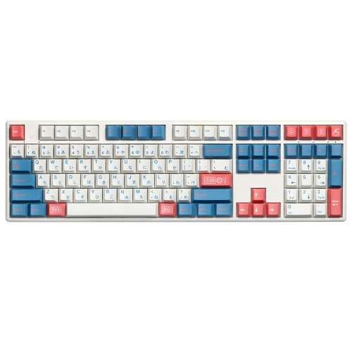 MechZone 112 Keys Bento Japanese Keycap Set Cherry Profile PBT Sublimation Keycaps for 61/87/104/108 Keys Mechanical Keyboards