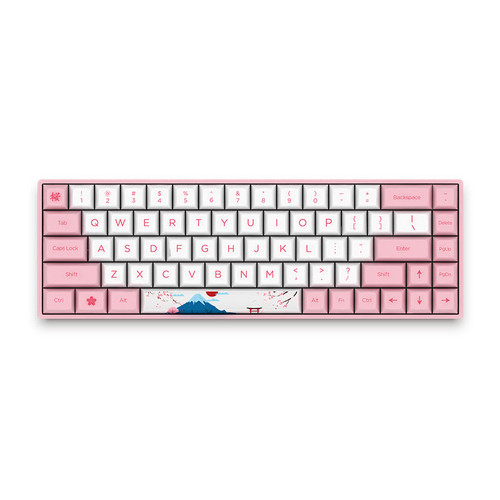 AKKO World Tour - Tokyo 130 Keys PBT Keycaps DSA Profile Keycap Set for Mechanical Keyboard