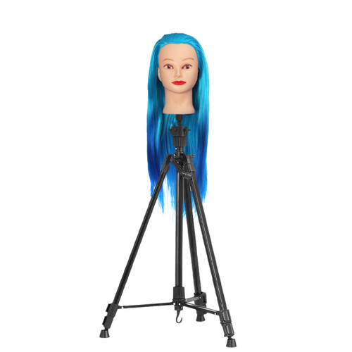 580-1500mm Adjustable Wig Stand Hairdresser Training Mannequin Head Holder Tripod