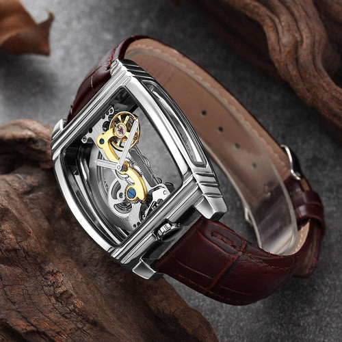 Automatic mechanical watch steampunk