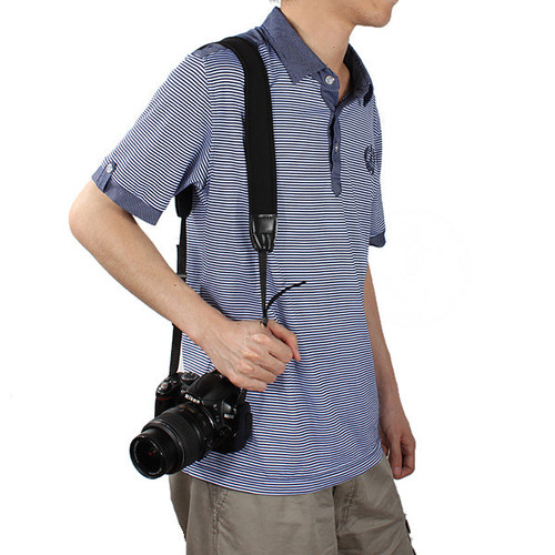 Skidproof Elastic Neoprene Shoulder Neck Strap For SLR DSLR Camera