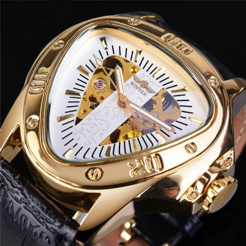 Steel automatic mechanical watch