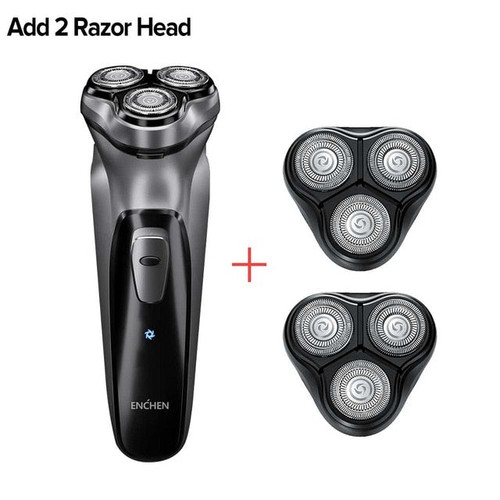 Original Xiaomi Enchen Electric Shaver Razor For Men Beard Hair Trimmer Washable Type-C USB Rechargeable Shaving Beard Machine